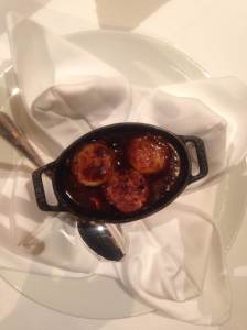 It was only *after* looking through my pictures, that I realized the Rabbit and Dumplings was secretly a Hidden Mickey.